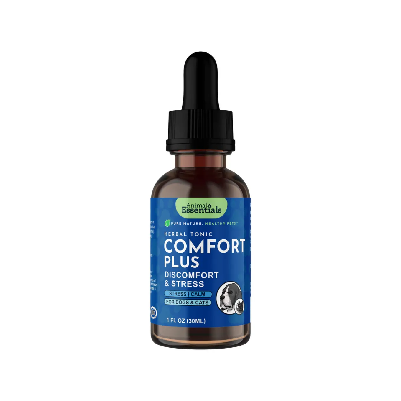 Animal Essentials Comfort Plus Liquid Herbal Formula for Dogs & Cats