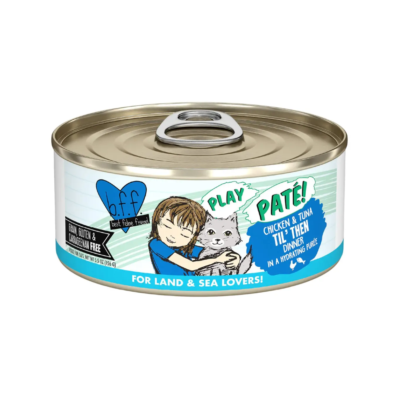 Best Feline Friend BFF PLAY! Pate Lover's Aw Yeah Wet Canned Cat Food