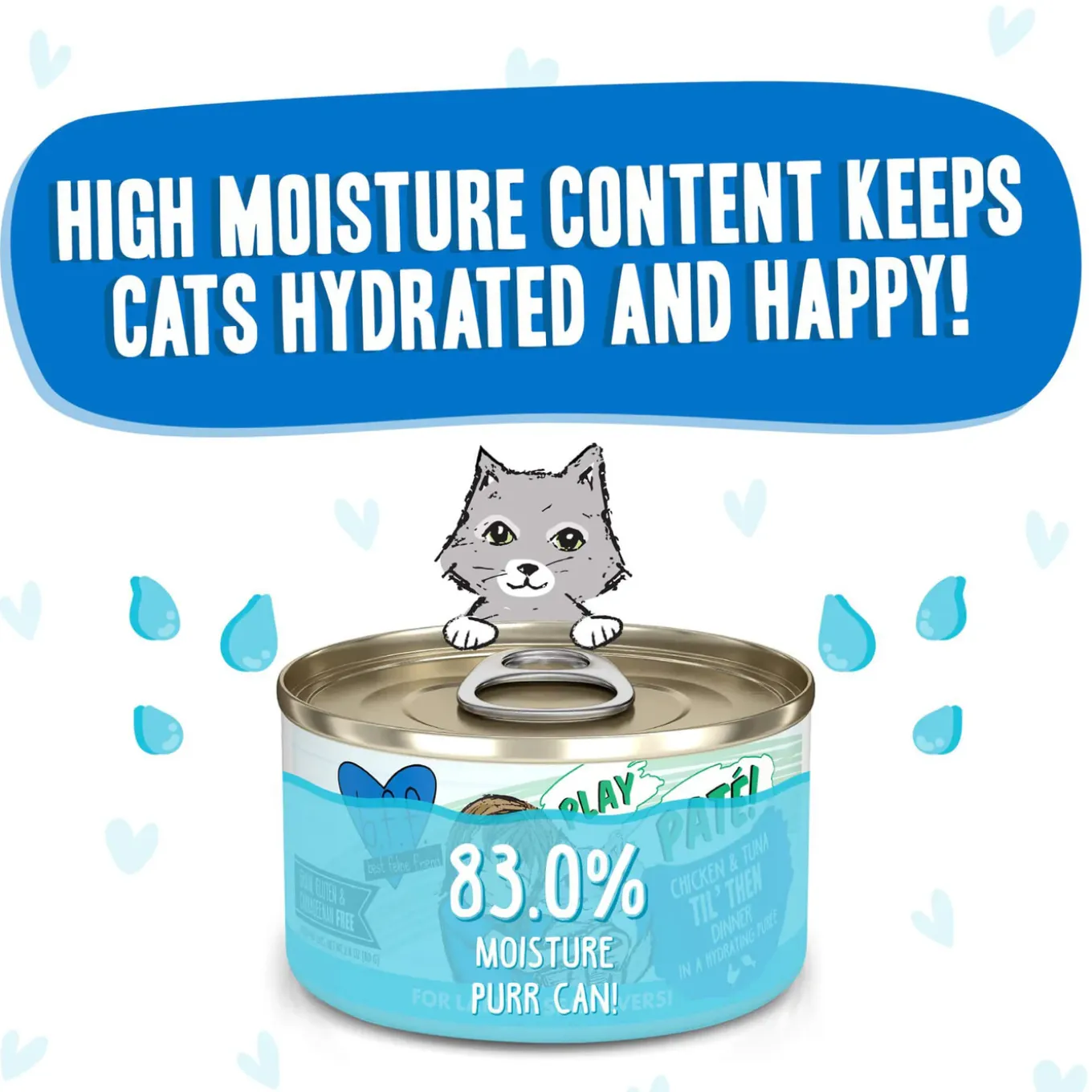 Best Feline Friend BFF PLAY! Pate Lover's Aw Yeah Wet Canned Cat Food