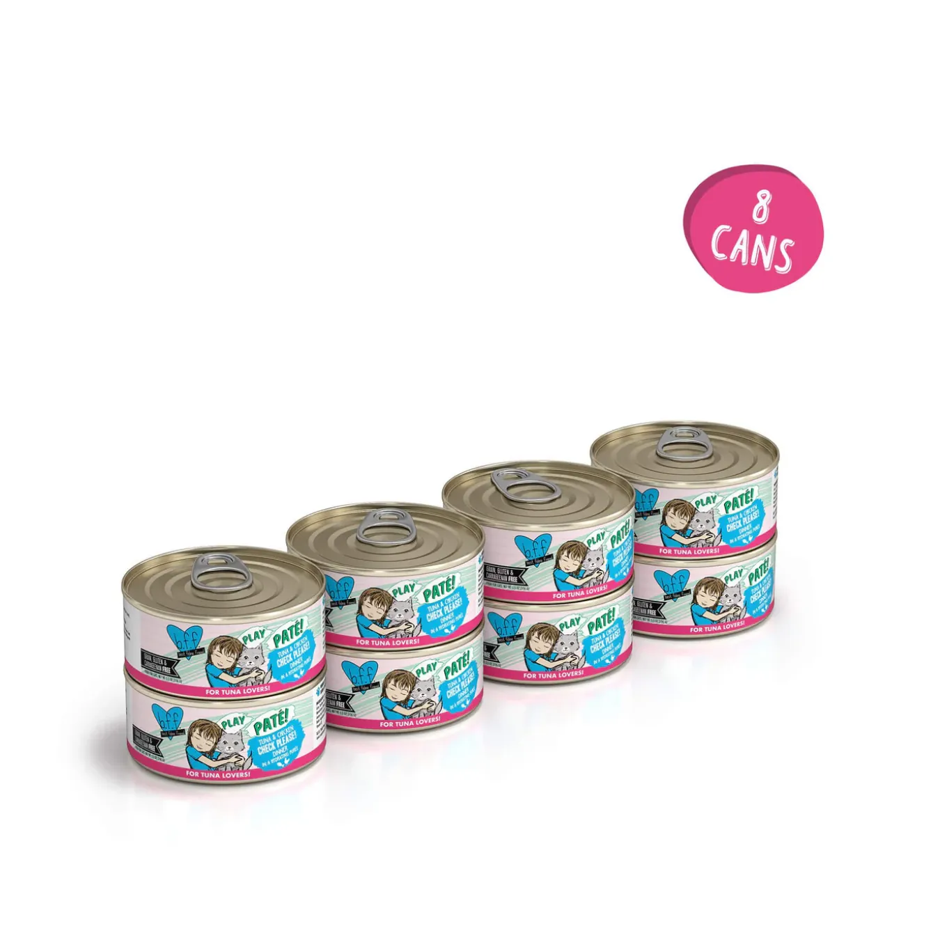 Best Feline Friend BFF PLAY! Pate Lover's Aw Yeah Wet Canned Cat Food