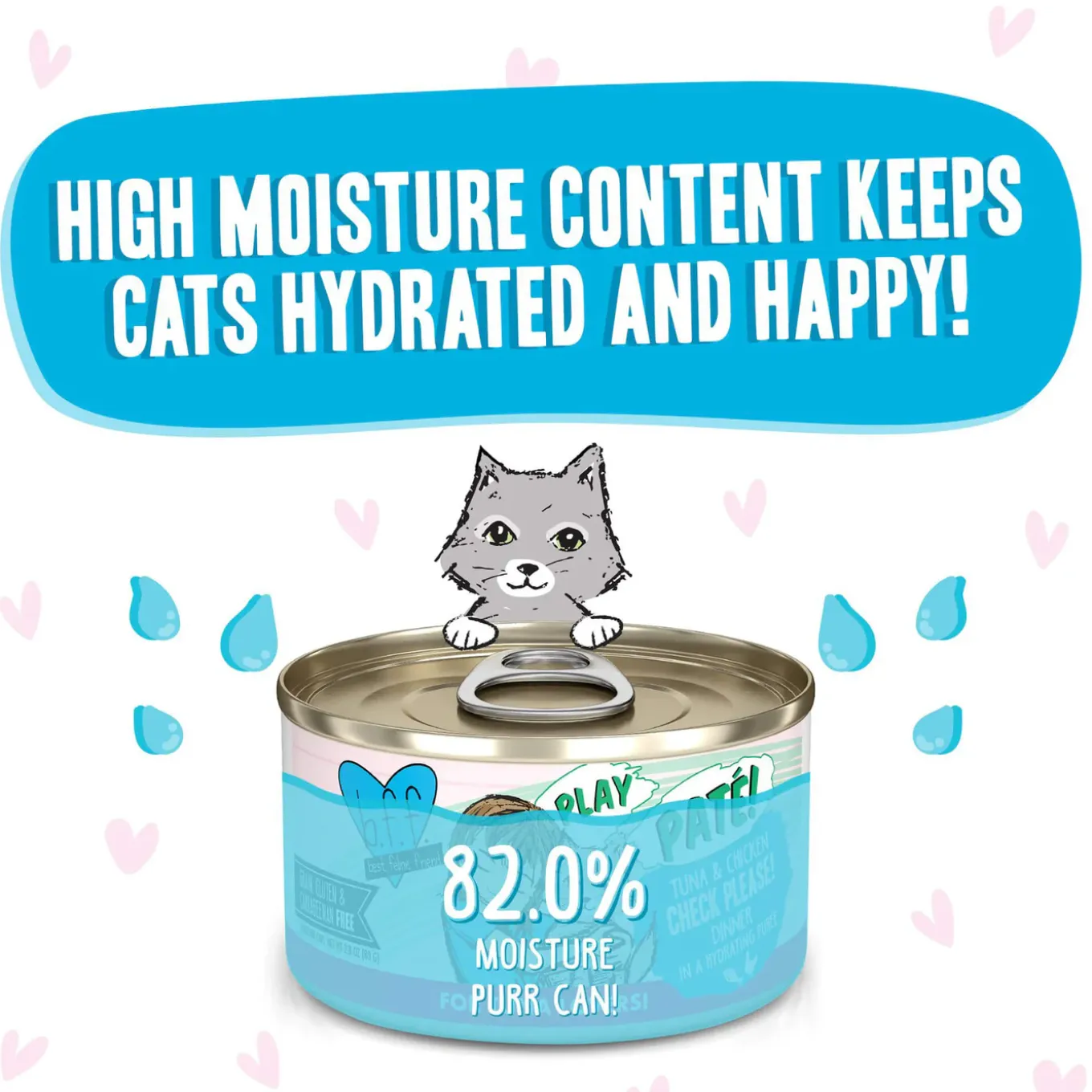 Best Feline Friend BFF PLAY! Pate Lover's Aw Yeah Wet Canned Cat Food
