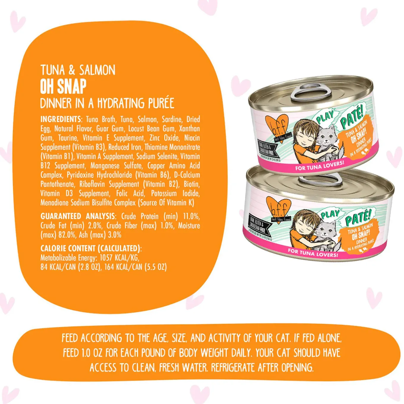 Best Feline Friend BFF PLAY! Pate Lover's Aw Yeah Wet Canned Cat Food
