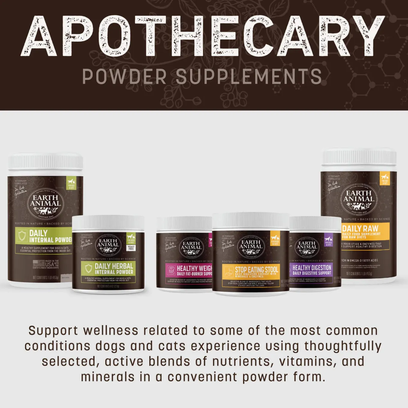 Earth Animal Stop Eating Stool Nutritional Supplement for Dogs