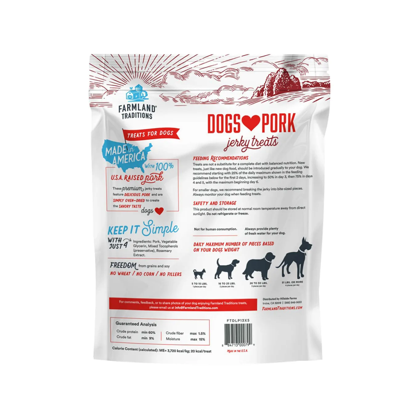 Farmland Traditions Dogs Love Jerky Treats