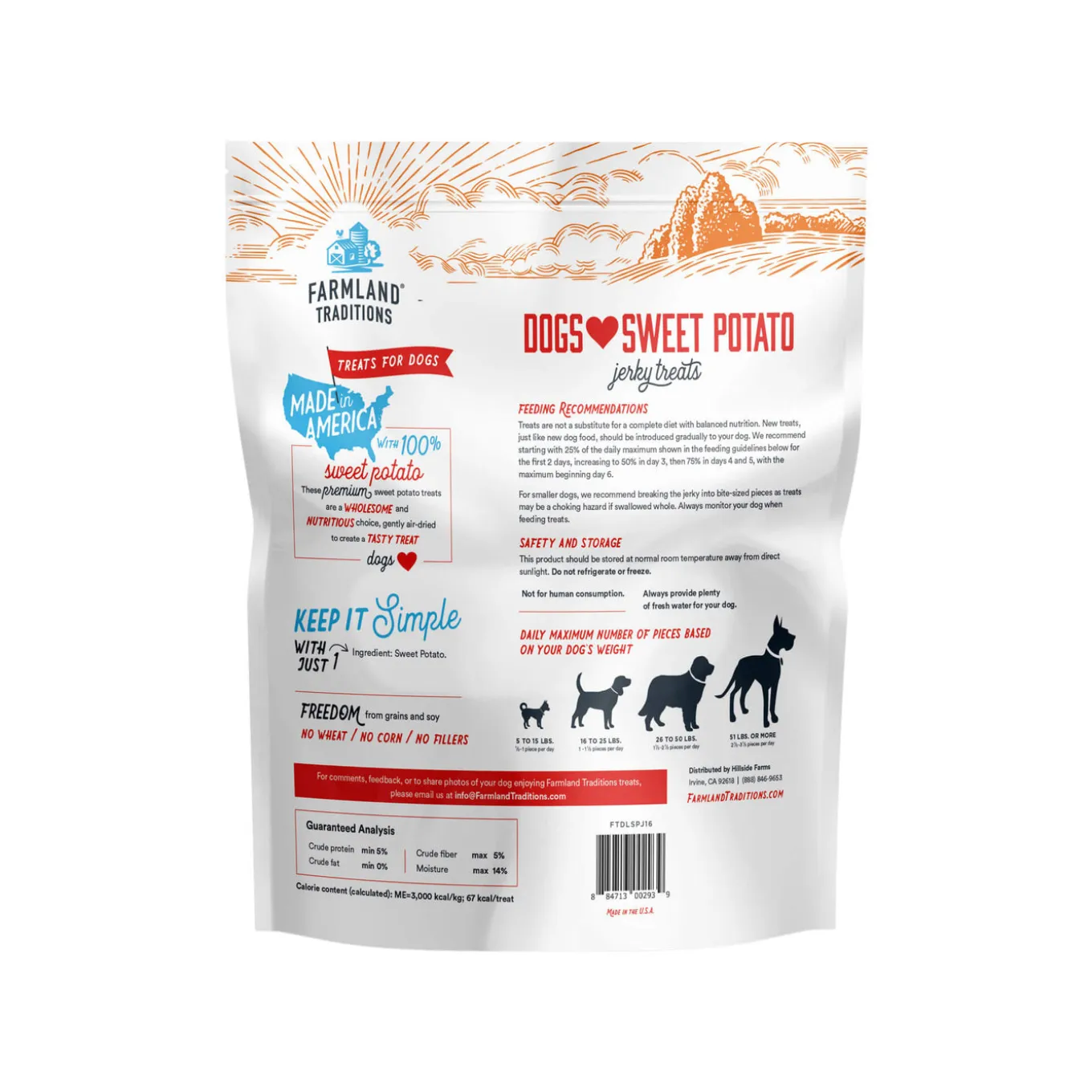 Farmland Traditions Dogs Love Jerky Treats