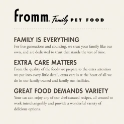 Fromm Four Star Grain Free Beef Livattini Veg Formula Dry Cat Food