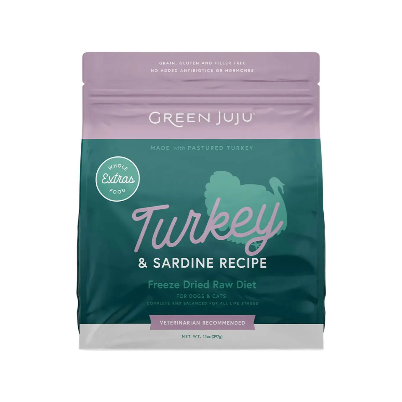 Green Juju Extras Dual Protein Freeze Dried Food for Dogs & Cats