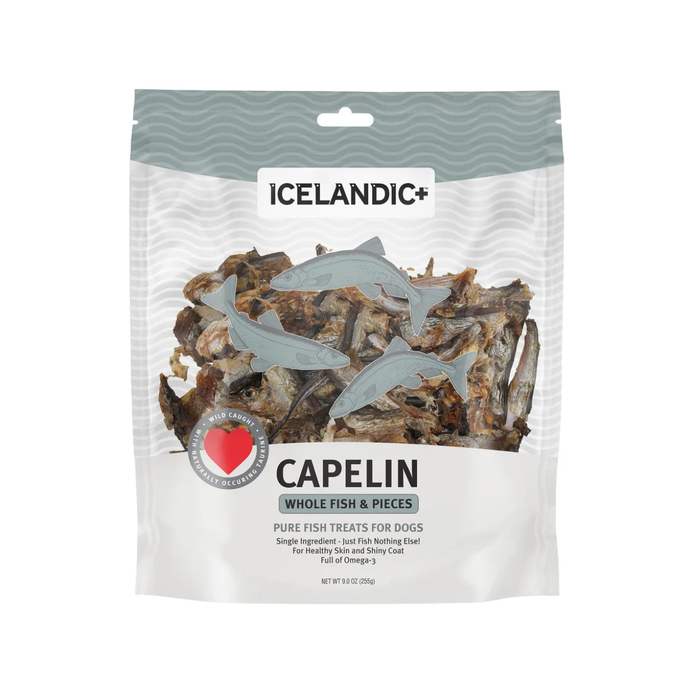 Icelandic+ Capelin Whole Fish & Pieces Dog Treats