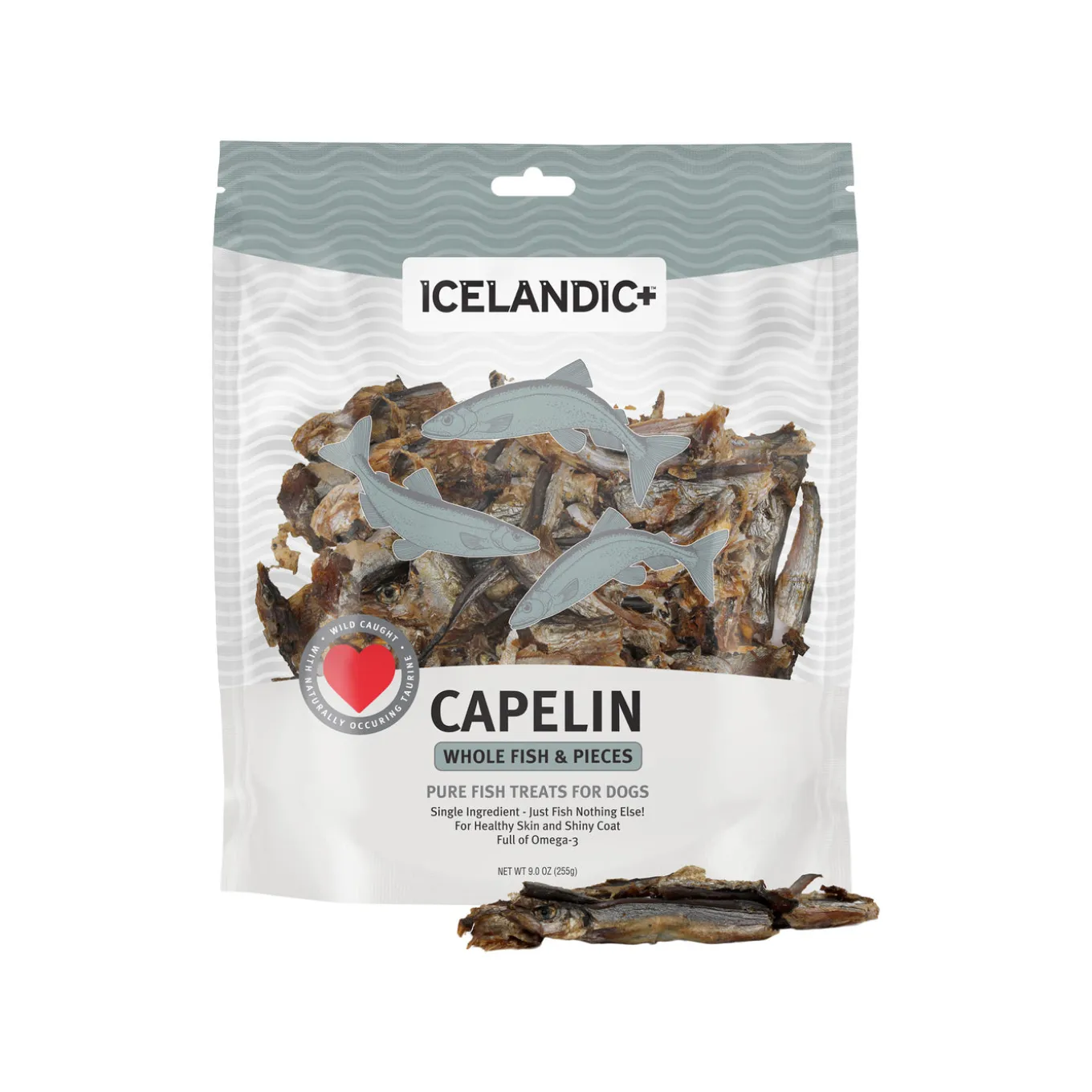 Icelandic+ Capelin Whole Fish & Pieces Dog Treats