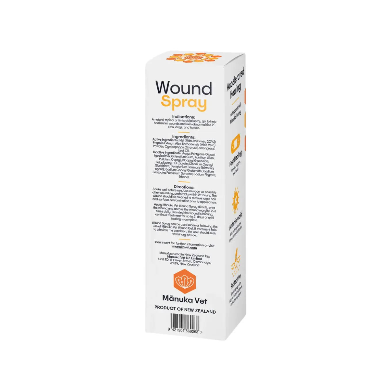 Manuka Vet Wound Spray for Dogs & Cats