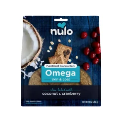 Nulo Functional Granola Bar Omega Skin & Coat Dog Treats