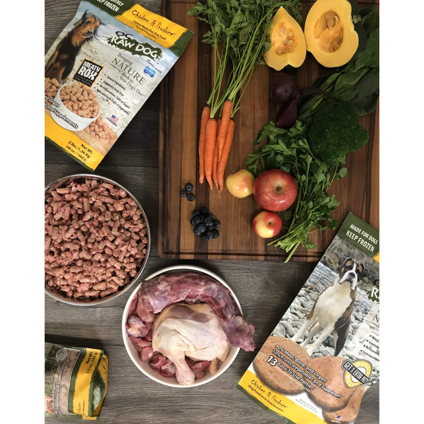 OC Raw Freeze Dried Meaty Rox Dog Food