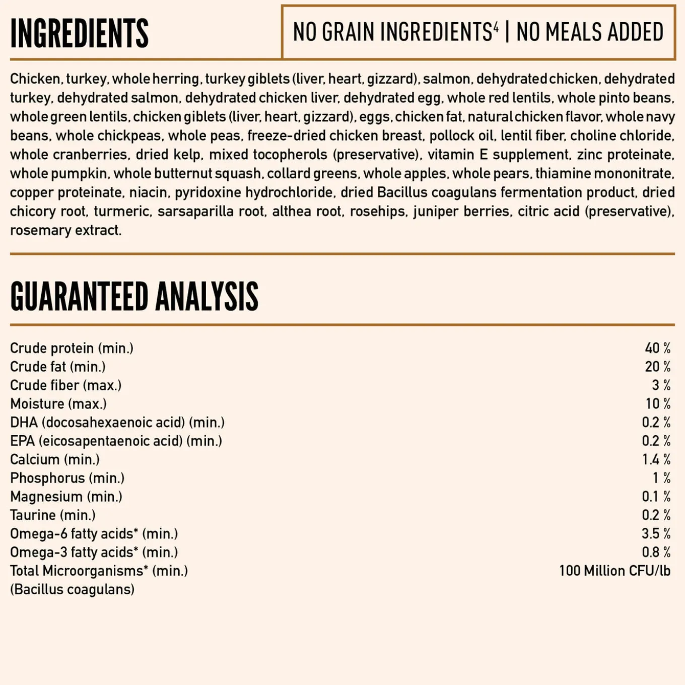 Orijen Grain Free Wild Reserve Dry Cat Food