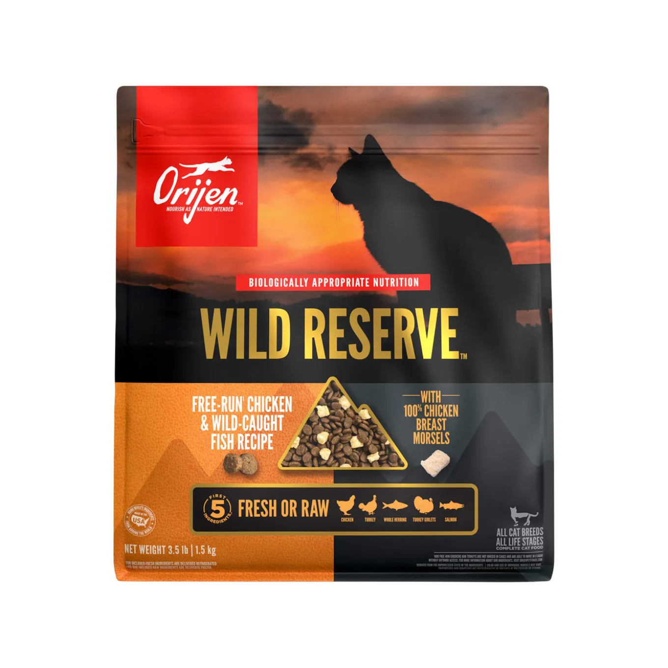 Orijen Grain Free Wild Reserve Dry Cat Food