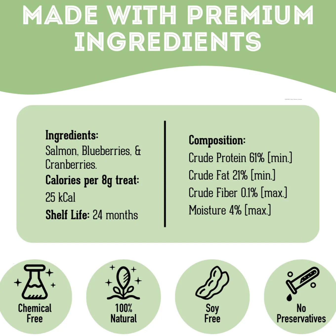 Pet Treatery Premium Dehydrated Dog Treats