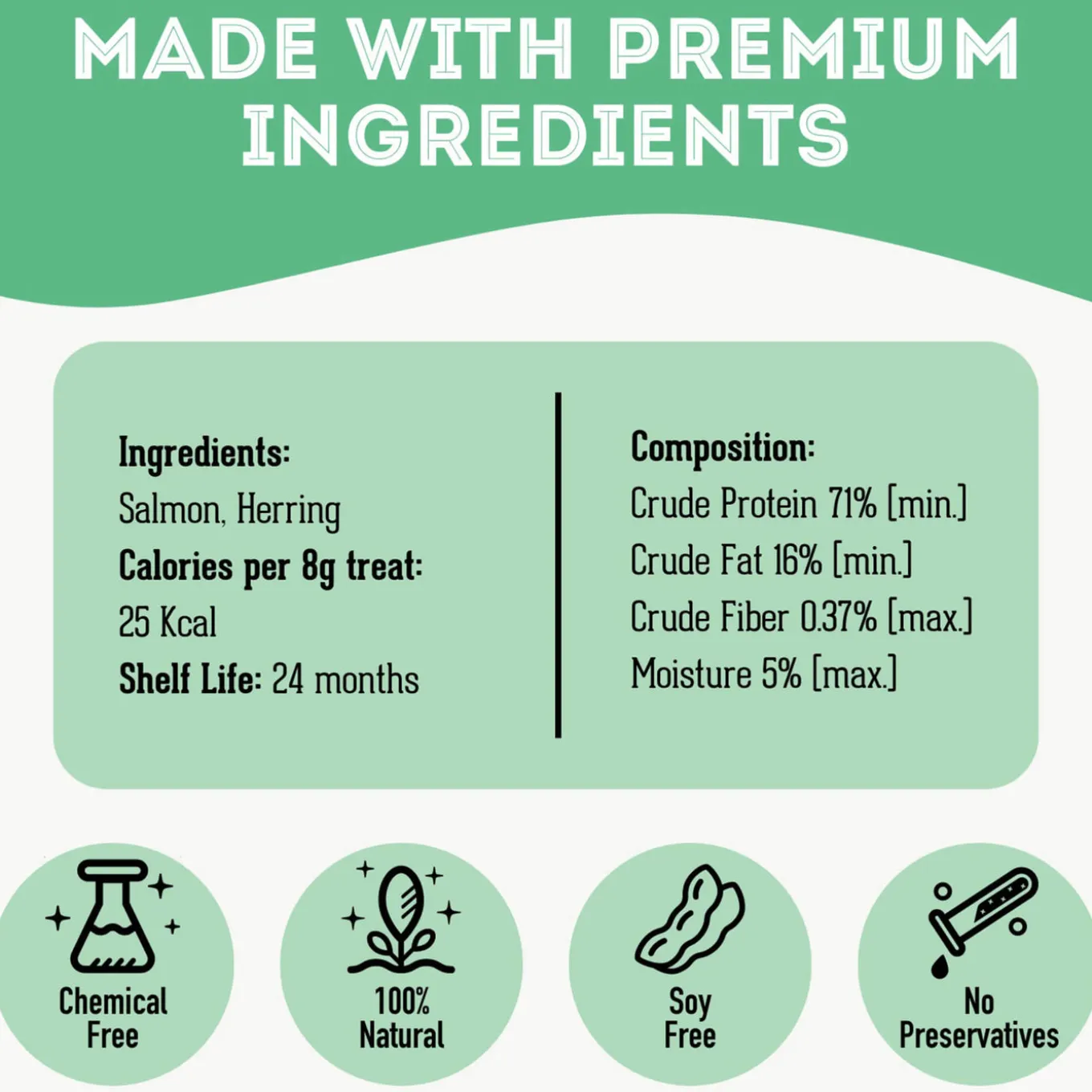 Pet Treatery Premium Dehydrated Dog Treats