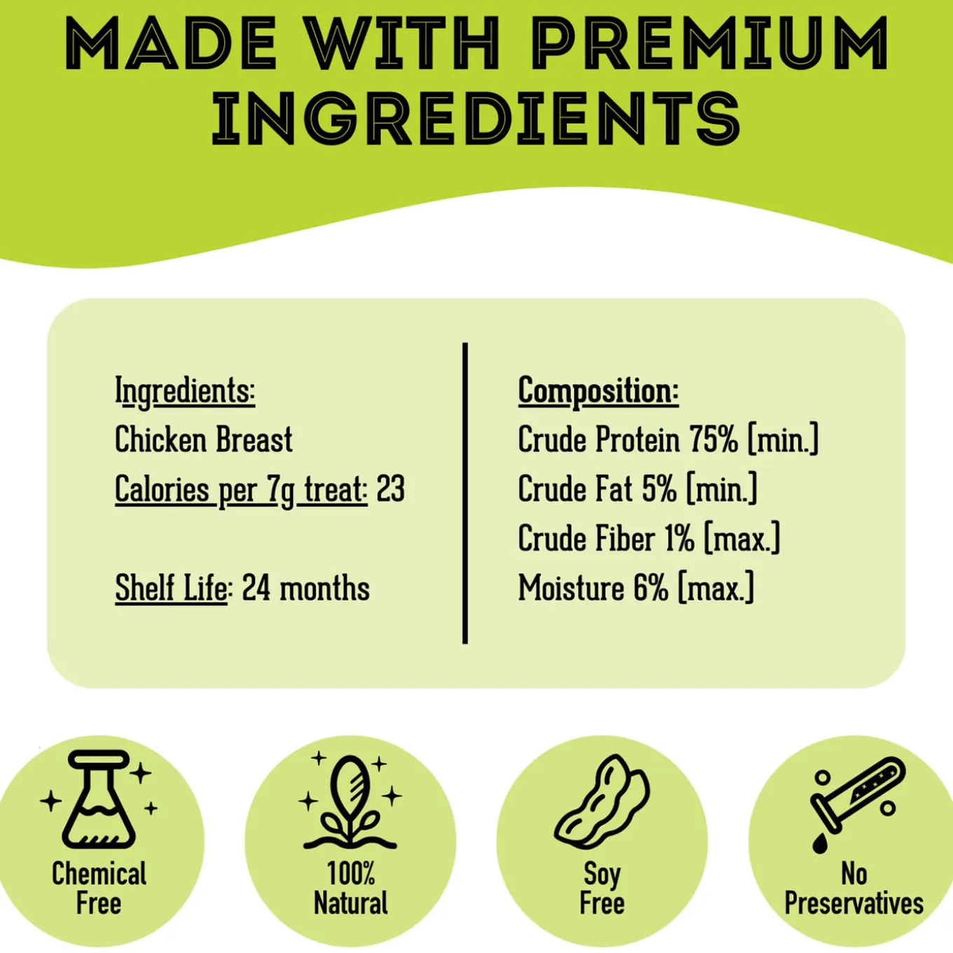 Pet Treatery Premium Dehydrated Dog Treats