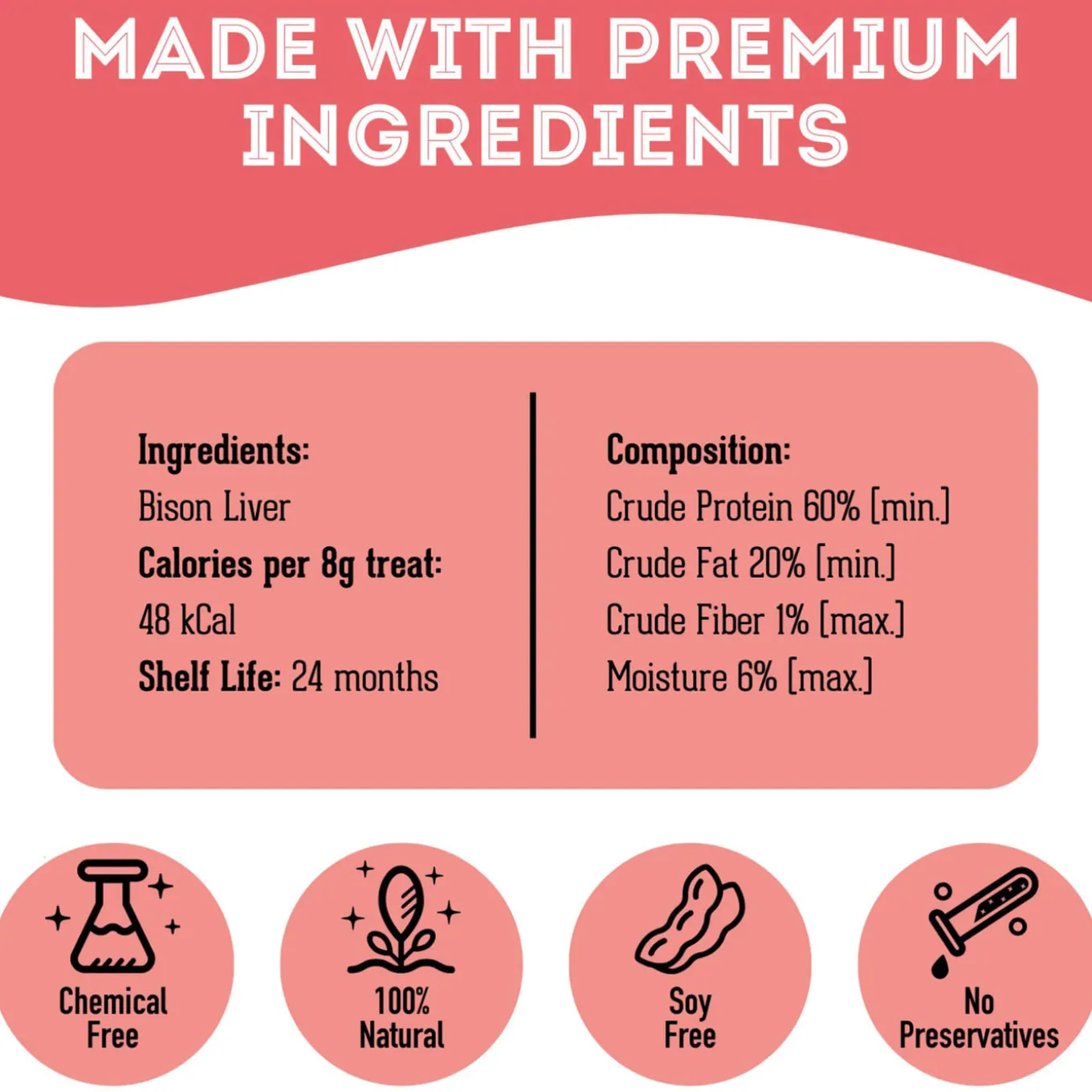 Pet Treatery Premium Dehydrated Dog Treats