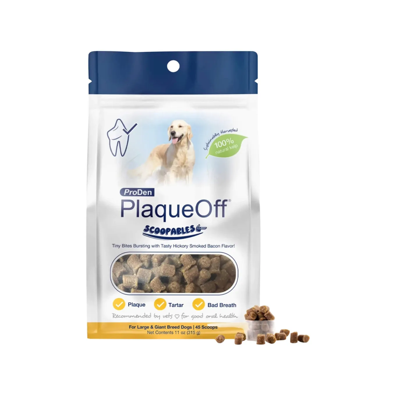 ProDen PlaqueOff Scoopables Dental Treats for Dogs