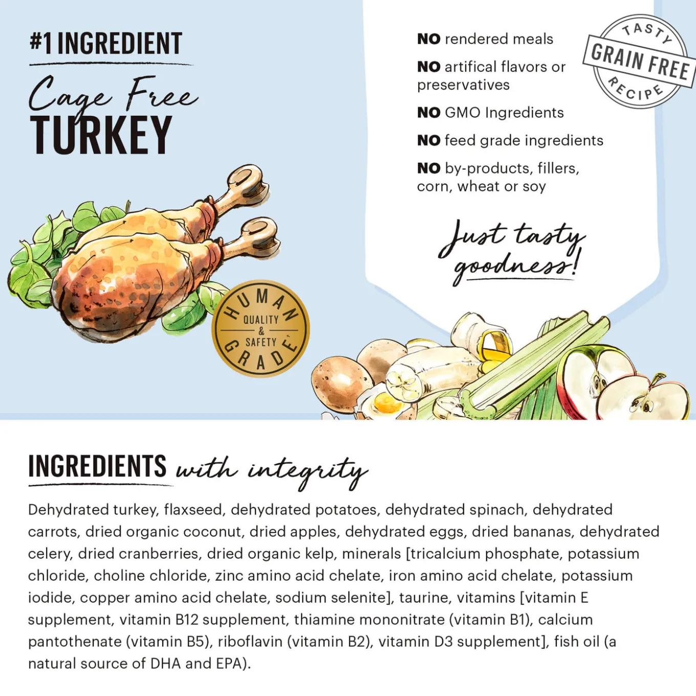 The Honest Kitchen Wholemade Grain Free Dehydrated Dog Food