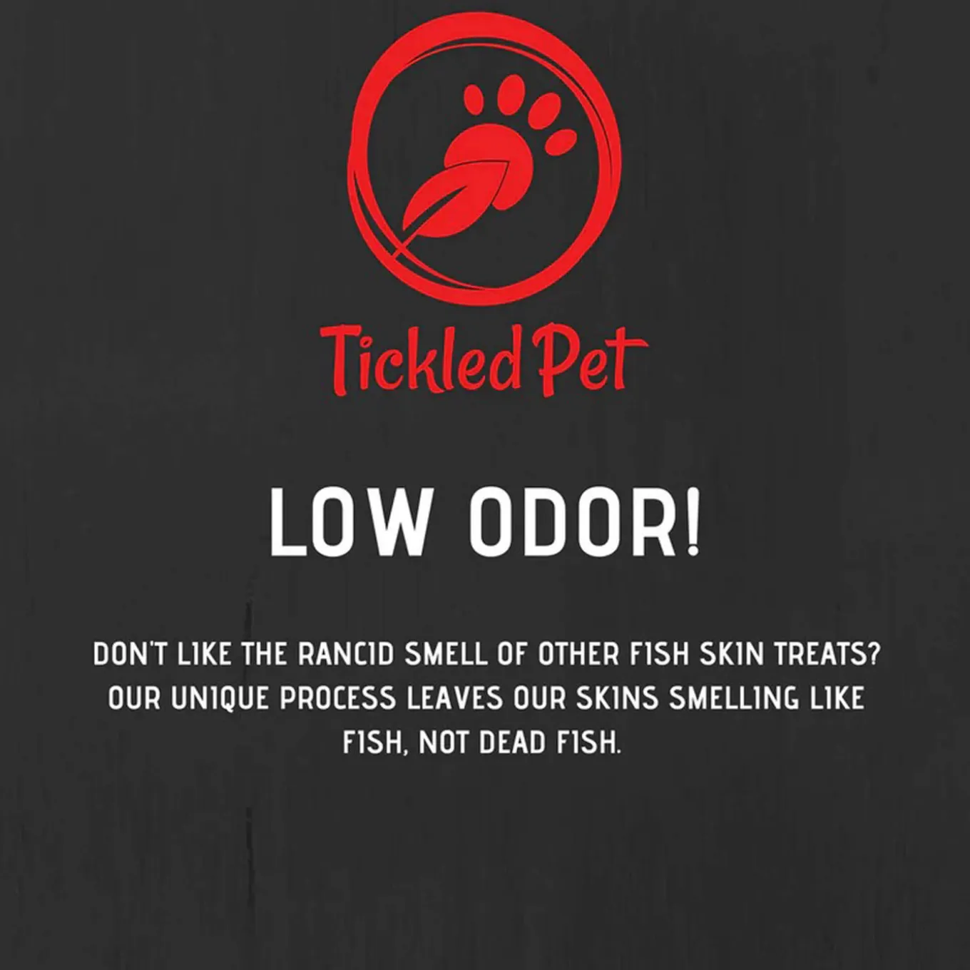 Tickled Pet Icelandic Codfish Skin Rolls Dog Treats