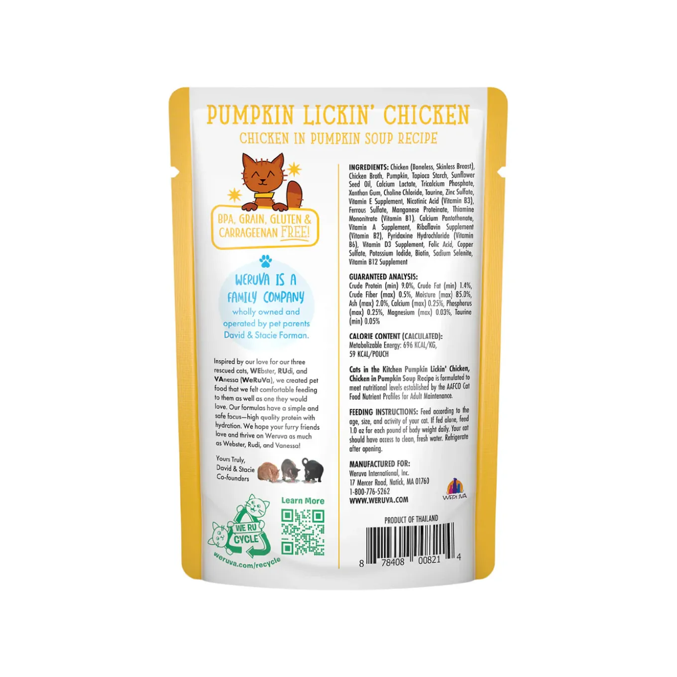 Weruva Cats In The Kitchen Grain-Free Pouch Cat Food