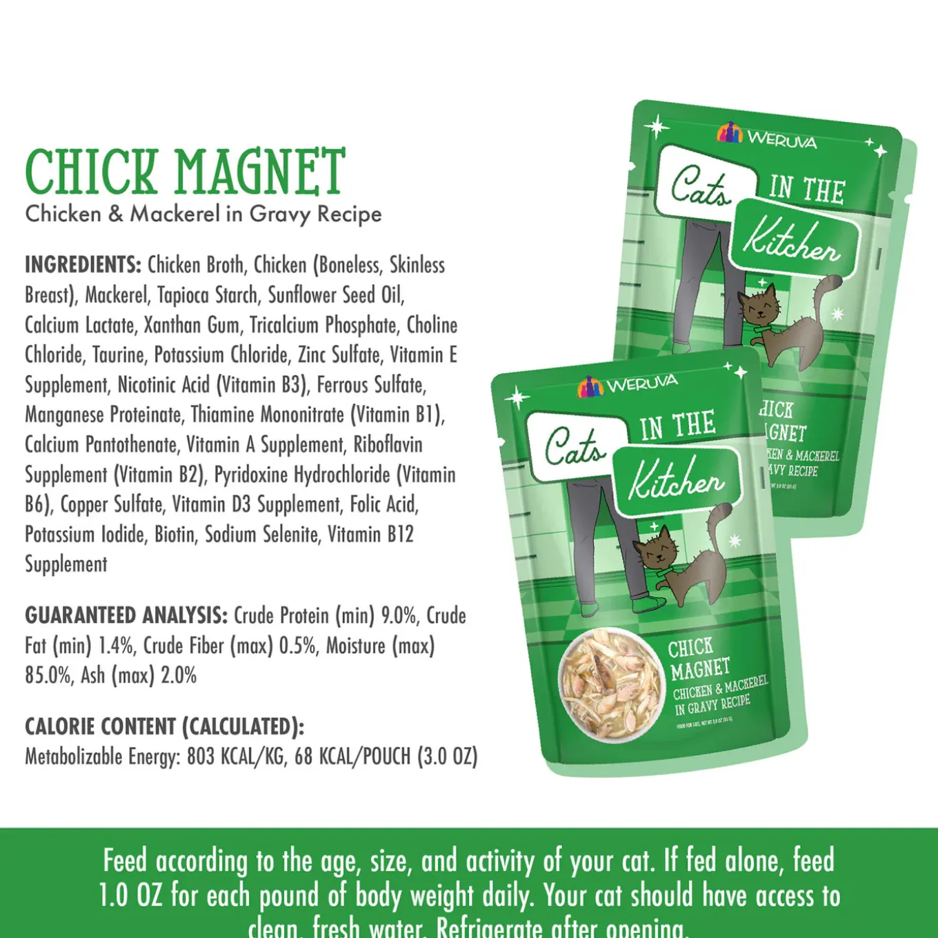 Weruva Cats In The Kitchen Grain-Free Pouch Cat Food