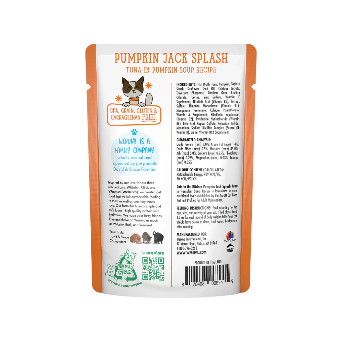 Weruva Cats In The Kitchen Grain-Free Pouch Cat Food
