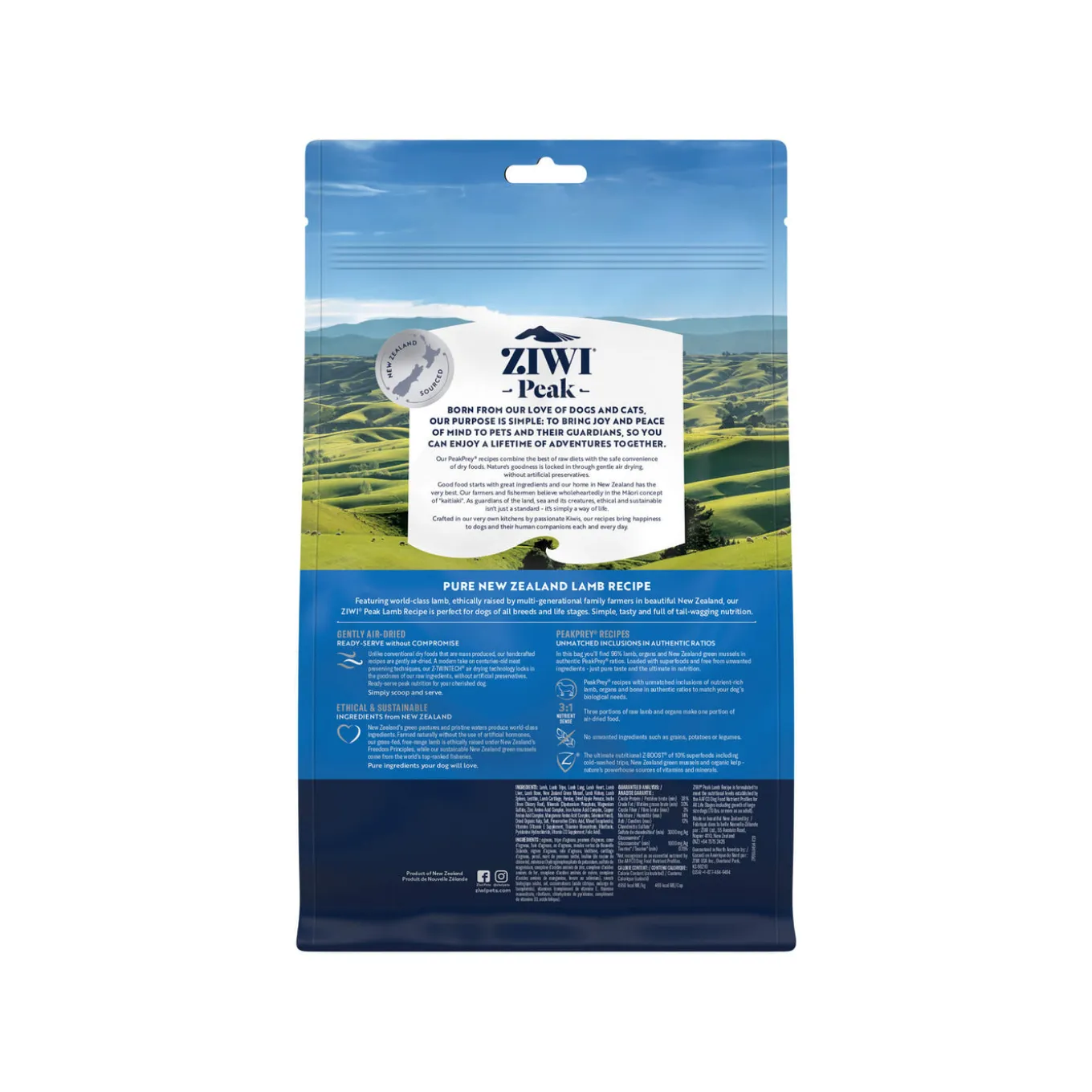 ZiwiPeak Daily Cuisine Grain-Free Air-Dried Dog Food